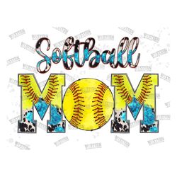 Softball Mom Png, Softball Heart Png, softball mama PNG, Softball Clipart, Transparent PNG file for sublimation, Softbal