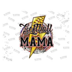 Softball Mama Lightning Leopard Design Png,Digital Download PNG,Sports Sublimation,Love Sports,Sport Sublimation,Sport P