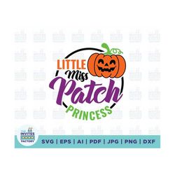 Little Miss Pumpkin Patch princess svg, pumpkin svg, princess svg, Halloween svg, Fall Svg, Princess png, miss Pumpkin s