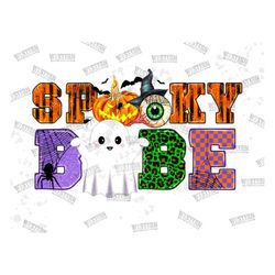 Spooky Babe Halloween Png, Halloween Png, Halloween Spooky Png, Spooky Png, Halloween Ghost Png,Halloween Png Design,Dig