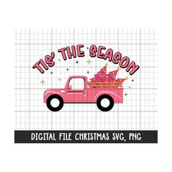 Christmas The Season Svg,png, pink christmas png, Merry christmas png,File For Sublimation