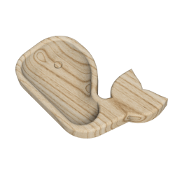 WHALE PLATE STL FILE FOR CNC