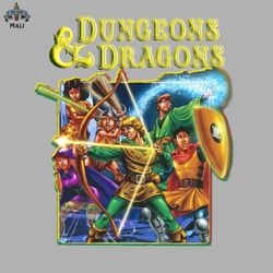 DND ANIMATED DUNGEONS DRAGONS Sublimation PNG Download