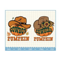 Howdy Pumpkin Svg Bundle, Fall Svg, Halloween Svg, Western Halloween Svg, Pumpkin Svg, Western Cowgirl Svg, Cowboy Svg,
