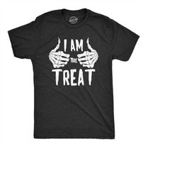 Skeleton Hands Shirt, I Am The Treat, Halloween Shirt, Spooky Shirt, Funny Halloween Tee, Halloween, Skeleton Shirt, Bon