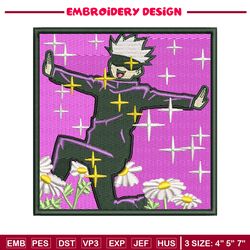 Satoru box embroidery design,Jujutsu kaisen embroidery, Nike design, Embroidery shirt, Embroidery file, Digital download