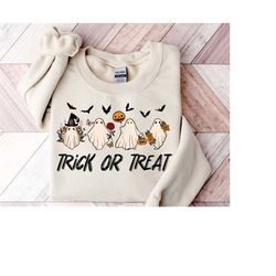 Halloween Trick or Treat Sweatshirt, Halloween Trick-Or-Treat, Halloween Trick-or-Treat Shirt, Funny Halloween Shirt, Ha