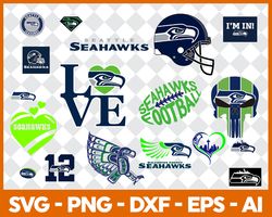 Seattle Seahawks Svg , Football Team Svg, Cricut, Digital Download ,Team Nfl Svg 30