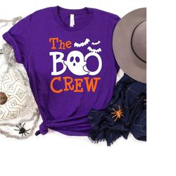 The Boo Crew Halloween Shirt, Halloween Family Shirts, Hallowen Gifts Costume, Kids Halloween Shirts, Halloween Party Sh