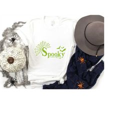 Custom Spooky Halloween Theme Shirt, Retro Halloween Shirt, Spooky Season, Halloween Gifts, Women Fall Shirt, Spooky Sho