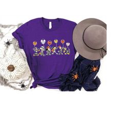 Disneyland Halloween T Shirt, Cute Disney Theme Halloween Short Sleeve Tee, Halloween Clothing, Halloween Party, Gift Fo