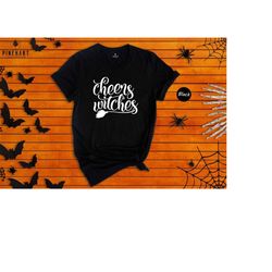 Halloween Shirts, Cheers Witches Shirt, Halloween Women Shirt, Spooky Shirt, Matching Halloween Shirt, Halloween Party S