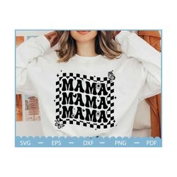 Mama Mama Mama Svg, Mothers Day Svg, Boho mama svg, Leopard Print Mom svg, mama square svg, Mom Life Svg, Mother's day g