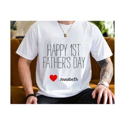 Personalized Our First Father's Day Together Svg, Father's Day Svg, Dad SVG, Daddy's SVG, Fathers day matching shirts, H