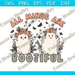 All Minds Are Bootiful Halloween School SVG Download File