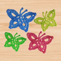 A crochet butterfly pdf pattern