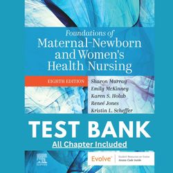 Maternal-Newborn and Women's Health Nursing 8th Edition (Murray, 2024), Chapter 1-28 | All Chapters Test Bank