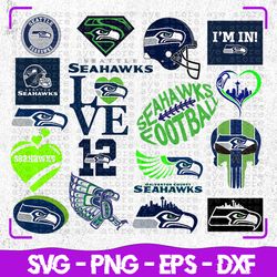 Seattle Seahawk, Seattle Seahawk svg, NFL Teams svg, NFL Svg, Png, Dxf Instant Download