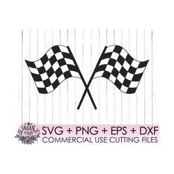 Racing Flag SVG / Race Flag / SVG (layered), PNG, Dxf, Eps format / cricut, silhouette studio, vinyl decal, t shirt desi