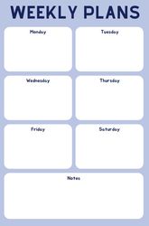 Weekly Planner Printable To Do List, Minimal Weekly Schedule, Weekly Organizer Journal, Weekly Agenda, Week At a Glance,