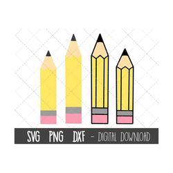 Pencil SVG, pencil svg bundle, pencil clipart, school svg, teacher svg, pencil monogram, pencils svg, dxf, cricut silhou