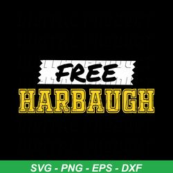 Funny Free Harbaugh SVG Jim Harbaugh Football Coach SVG