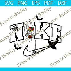 Nike Logo Just Boo It Witch Hat SVG Cutting Digital File