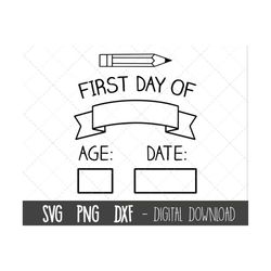 First Day of School SVG, Back To School Svg, Teacher Svg, School Clipart, Kids School Cut Files, Teacher School cricut s