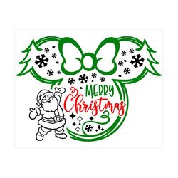 Merry christmas svg / Mini christmas svg / Noel 2019 /christmas gift for her/ SVG Dxf EPS Png Printable Vector Clipart C