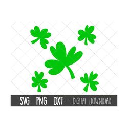 Shamrock svg, St. Patricks day svg, four leaf clover svg, lucky clover svg, lucky irish svg, irish shamrock, cricut silh