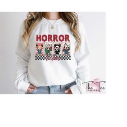 Horror Vibes Sweatshirt, Horror Movie Hoodie, Disneyland Halloween, Horror Movie Characters, Scary Movie Sweatshirt, Hal