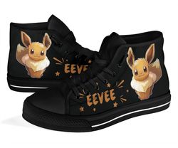 Eevee Sneakers Pokemon High Top Shoes High Top Shoes VA95