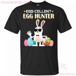 Egg &8211 Cellent Egg Hunter Easter Bunny Hunting Funny Gift Shirt VA03