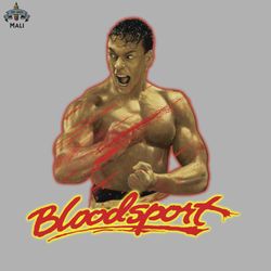 Bloodsport  action Sublimation PNG Download