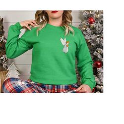 Christmas Angel Shirt, Christmas Jesus Tshirt, Christmas Gift For Women, Christmas Sweatshirt, Christmas Outfit