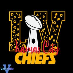 LIV Kansas City Chiefs Svg, Sport Svg, Kansas City Chiefs Svg, Kansas City Chiefs Logo Svg, Kansas City Chiefs Team Svg,