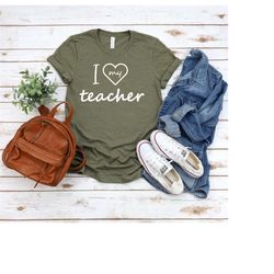 I Love My Teacher Shirt, Teacher's Day Gift, Favorite Teacher T-Shirt, Gift For Teacher, Teacher Appreciation Shirt