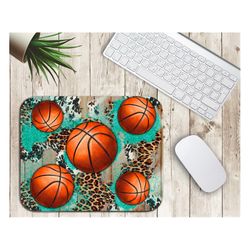 Western Basketball Ball Mouse Pad Sublimation Design,Basketball Mouse Pad PNG,Sport Mouse Pad Png,Basketball Png,Basketb