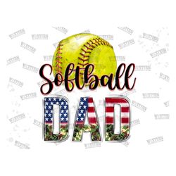 Softball Dad Design Png, Digital Download PNG,Sports Sublimation,Love Sports, Sport Sublimation, Sport Png,Digital Downl