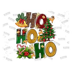 Christmas Ho Ho Ho Png, Christmas Png,Happy New Year Png,Snowflake Png,Christmas Hat Png,Christmas Tree,Digital Download