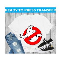 Ready to Press , Halloween Ghost , Busters DTF Transfer , Ready to Press  DTF , Print  Heat Transfer , DTF Transfers , H