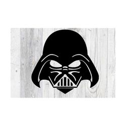 Star Wars Darth Vader Decal , Darth Vader Helmet Vinyl Decal Sticker , Disney Star Wars Inspired