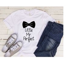 Little Mr. Perfect Shirt, Little Man 1st Birthday, 1st Birthday Shirt, Bowtie Birthday, 1st Birthday Boy Outfit, First B