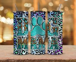 Mother's Day Tumbler Wrap, Mom Tumbler Png 04