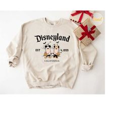 Disneyland Est 1955 Halloween Sweatshirt, Magical Land Halloween Shirt, Trendy Sweatshirt, Disneyland Sweatshirt, Hallow