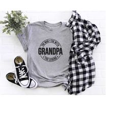 Grandpa Shirt for Grandpa The Man The Myth The Legend Grandpa T-Shirt - Christmas Day Gift - Husband Gift Grandpa Gift F