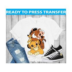 Disney Trip 2023 Transfer , Disney Lion King   Animal Kingdom , DTF Ready To Press , Disney Transfers , Transfers For Sh