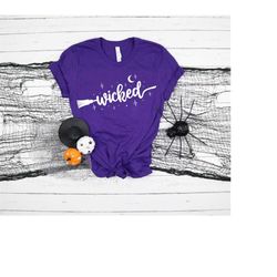 Wicked Halloween Shirts, Funny Halloween Shirts, Witch Shirt, Hocus Pocus Shirt, Trick or Treat Shirt, Happy Halloween S