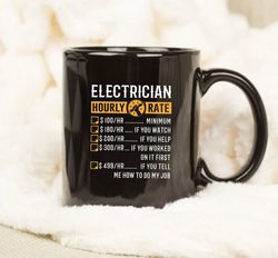 Electrician Mug, Funny Electrician Gifts