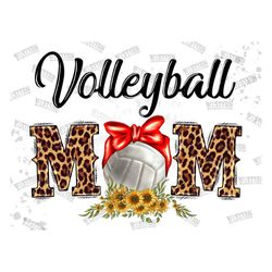 Volleyball Leopard Mom Design Png, Digital Download PNG,Sports Sublimation,Love Sports, Sport Sublimation, Sport Png,Dig